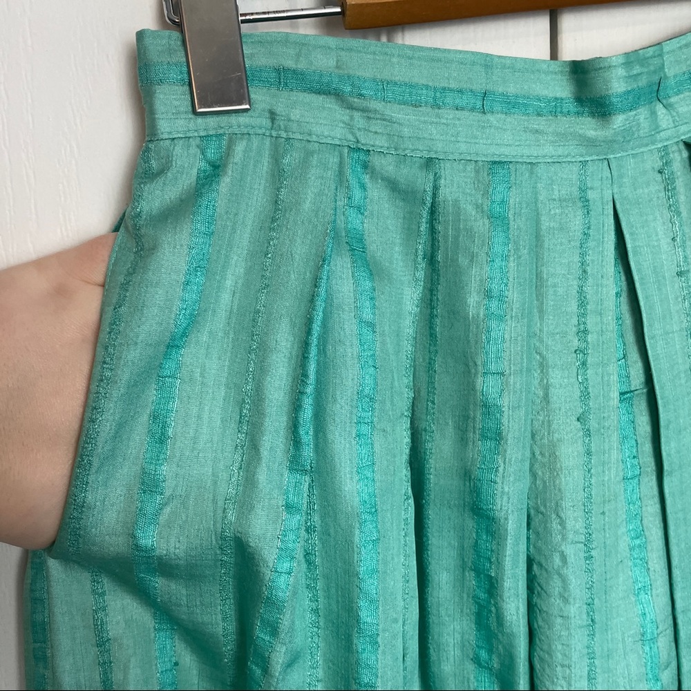 90s SILK Co-Ord Skirt & Top Set - Picture 8 of 16